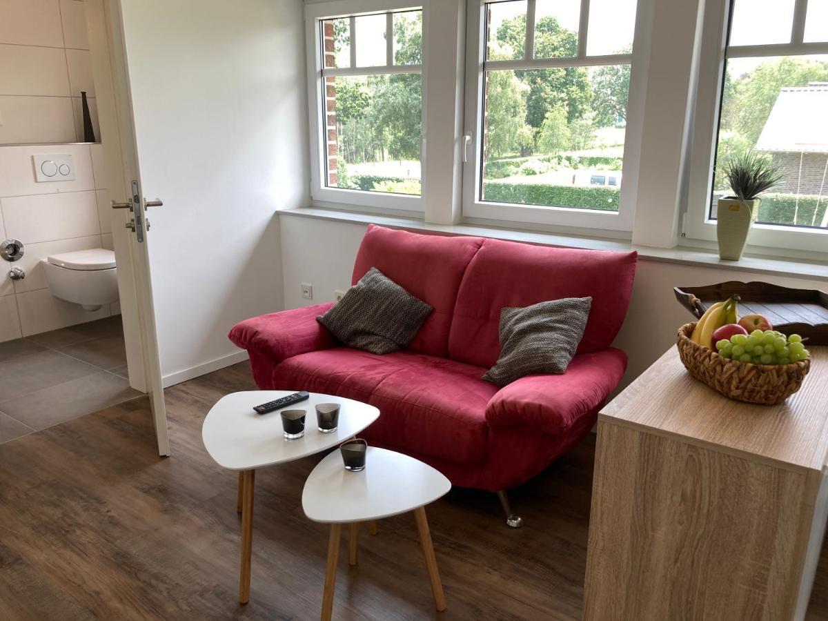 Ferienwohnung Heeser Birkenhof - Urlaub Auf Dem Bauernhof Mit Blick Ins Gruene Weeze Eksteriør bilde